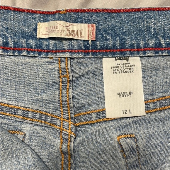 Levi’s Relaxed Boot Cut 550. Size 12 L. - Picture 12 of 14